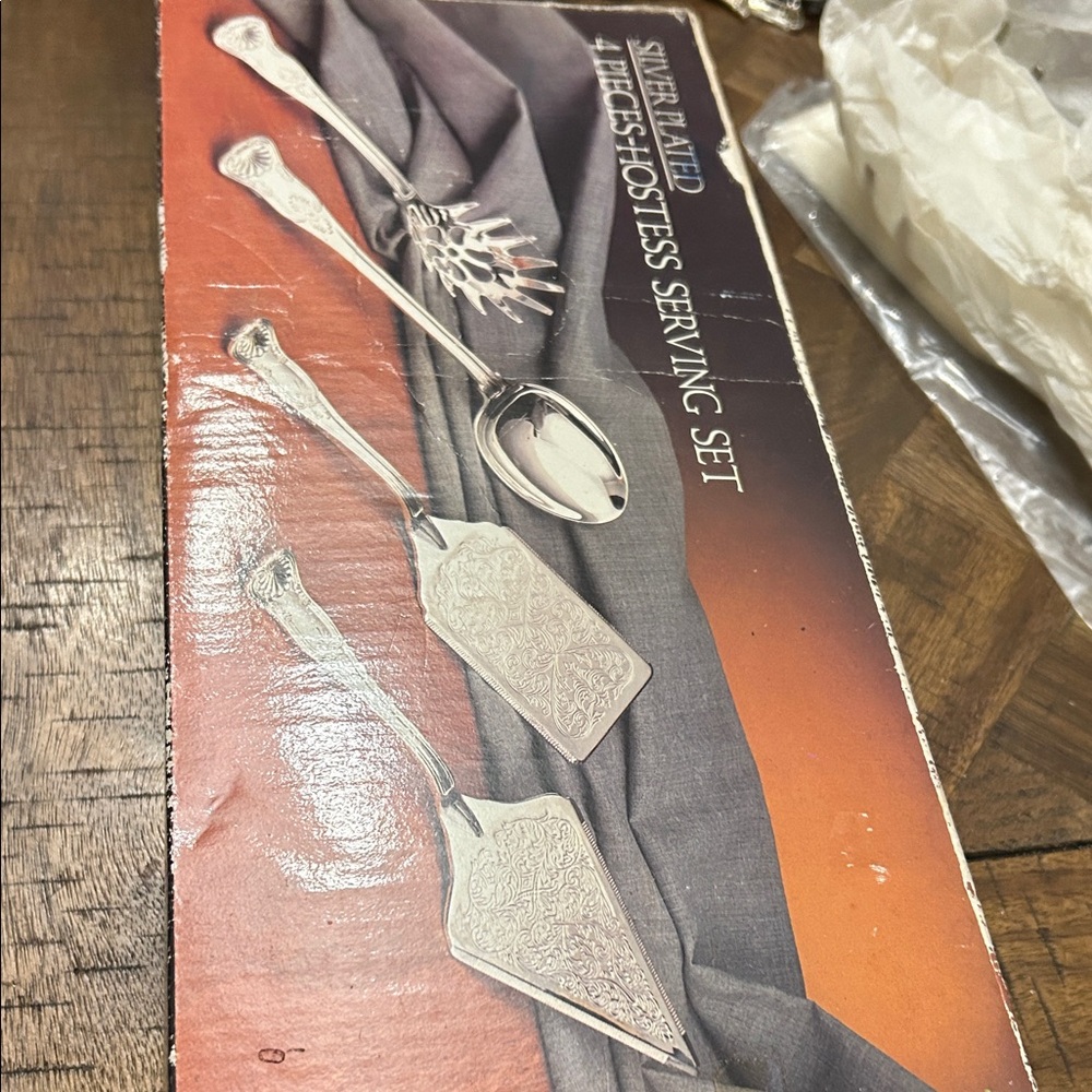 Paul Revere
 Silver Plated Hostess Serving Set New never used